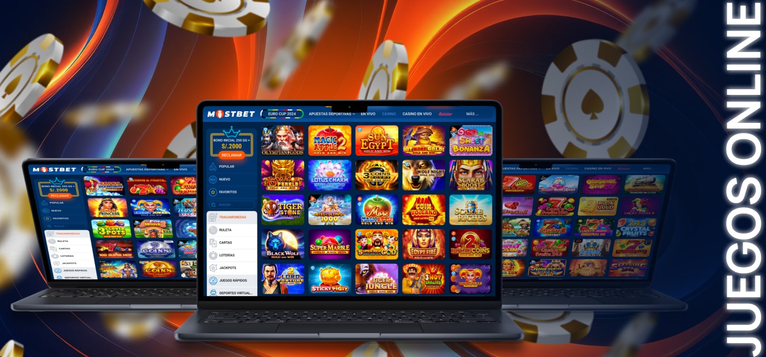 variedad de juegos en mostbet